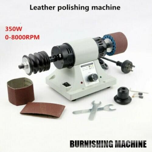 Leather edge Grinding machine Leather Polishing Burnishing machine 8000RPM 110V