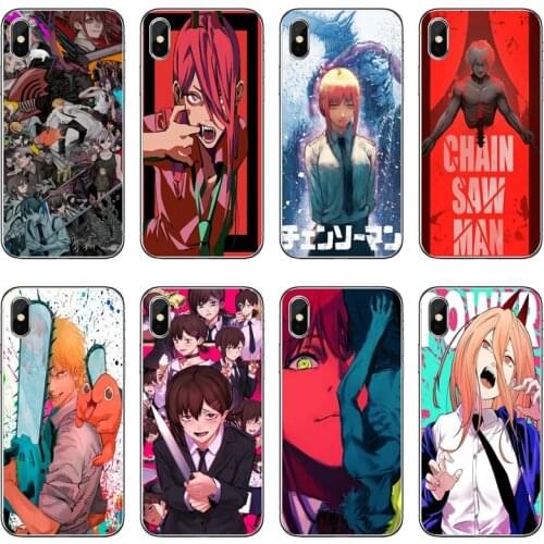 Silicone Phone Case cool anime Chainsaw Man For Huawei Honor 20 10i 9X 10 Lite 8S 8C 8X 7C 7X 7A 6C Pro 6 6A 6X 5C V10