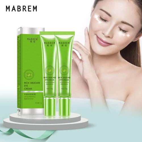 2pcs Moisturizing Eye Cream Anti-Wrinkle anti-aging Face Cream Collagen Repair Serum Remover Dark Circles Eye bags Fat granule