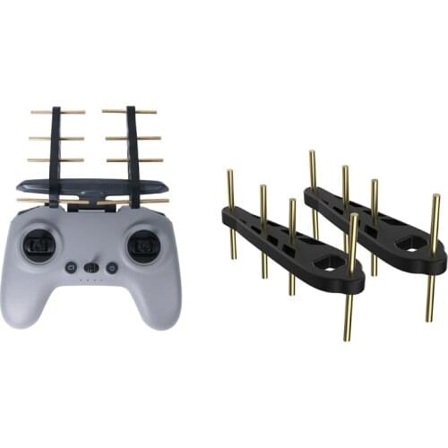 28EA 2xYagi Antenna Signal Booster Amplifier 2.4G/5.8G Range Remote Controller Transmitter Extension for FPV Remote Control 2