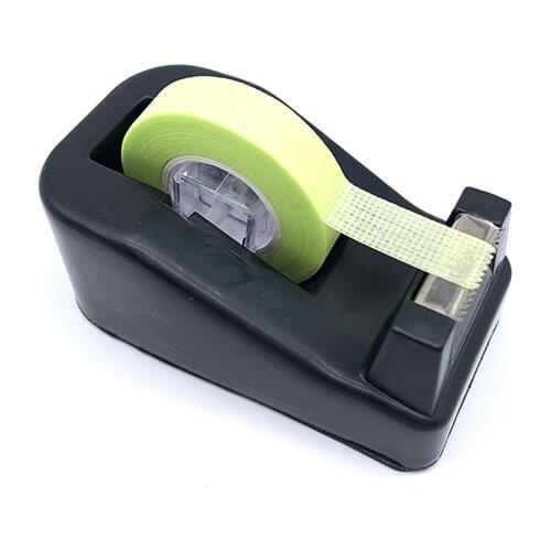 1pc Eyelash Extension Tape Cutter Dispenser Adhesive Tapes Holder Grafting Eyelash Plastic Rotating Tape Cutting Makeup Tools