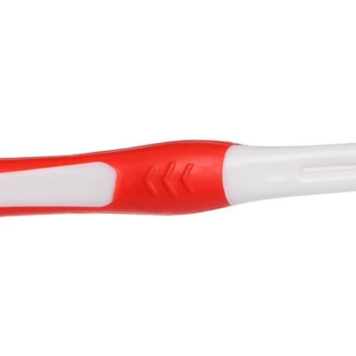 1x 3 Sided Toothbrush Ultrafine Soft Bristle Adult Tooth Brush For Health Teeth