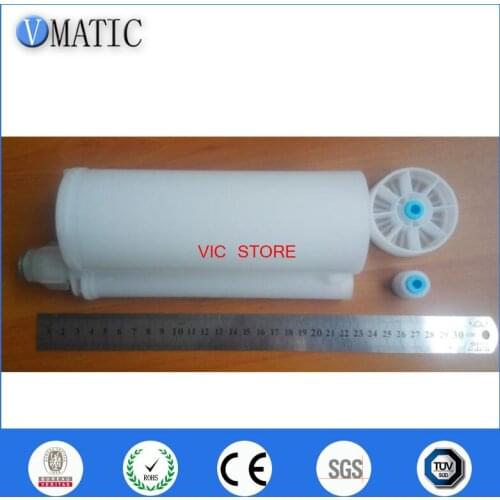 Free Shipping 2Pcs Glue Dispensing Dual Cartridge 400ml/cc 10:1