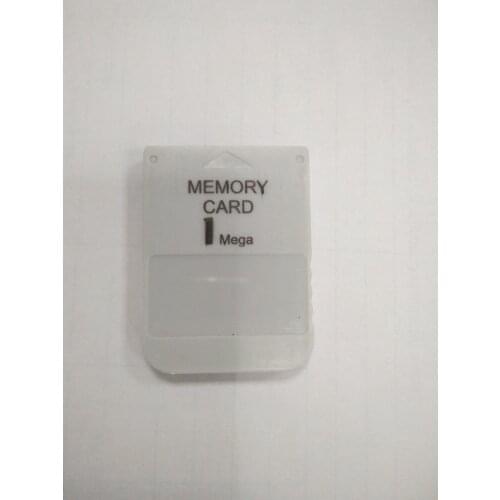 50pcs/lot full capacity 1MB Memory Card with retail package For Playstation 1 PS1 PSX Game