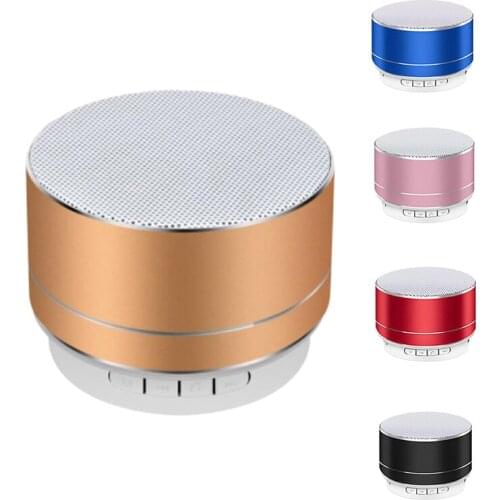 A10U Wireless Speaker Mini Bluetooth Speaker Portable Outdoor Portable Small Steel Cannon TF Card o
