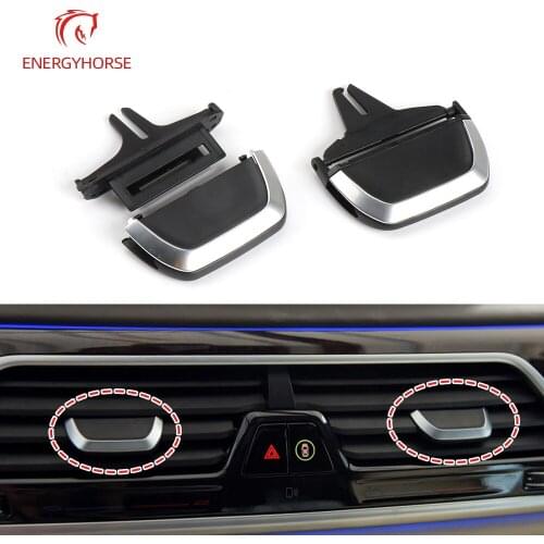 Car Interior Accessories Front / Rear Center A/C Air Conditioning Vent Outlet Tab Clip Repair Kit for BMW G12 7 Series 2016-2021