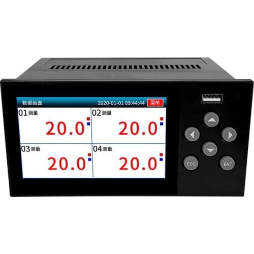 Paperless Recorder Industrial-grade Multi-channel Temperature Recorder Pressure Current Voltage Temperature Humidity Curve