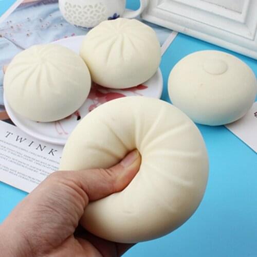 Big steamed stuffed bun knead pinch music slow rebound and decompression toys