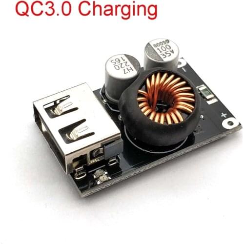 QC3.0 QC2.0 BC1.2 FCP AFC Fast Quick Car Charger Module DC-DC Step Down Buck Converter Power Transformer Supply Board For Phone