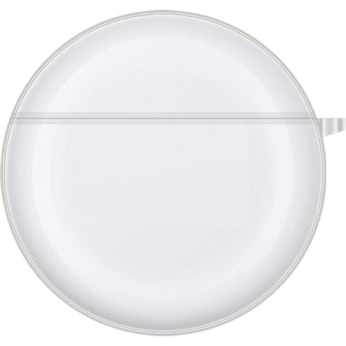 Case Cover Skin for -HUAWEI FreeBuds 4 Earbuds, Transparent TPU Case Accessories kit Set Fit for freeBuds 4