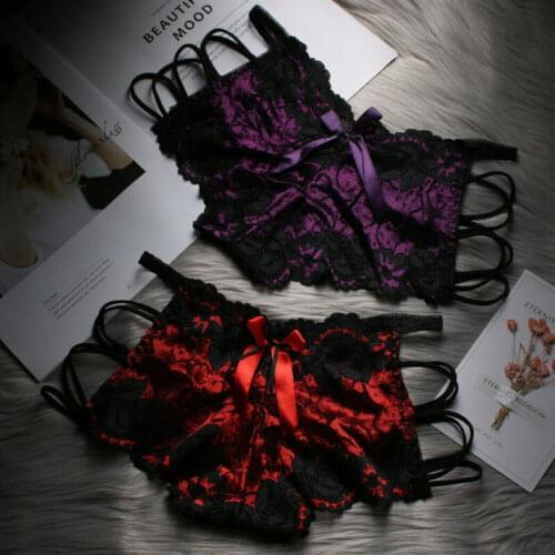 Women Lady Sexy Solid See-through Bandage Bowknot Panties Boxers Shorts Underpants Underwear Seamless Briefs