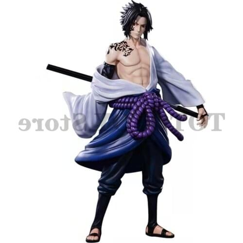 Naruto Shippuden Anime Figurine GK Action Figures Uchiha Sasuke Itachi 20CM 10inch Model PVC Statue Collectible Toys Gift Figma