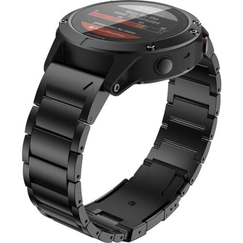 Men Luxucy Steel Watch Strap For Garmin Fenix 6/6 pro/5/5Plus Replacement Wristbands Fashion Hight Quality Band Strap Accessory