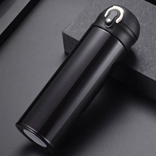 Vacuum Water Cup Stainless Steel Creative Business Gift Insulated Travel Mug Portable Vacuum Travel Bottle