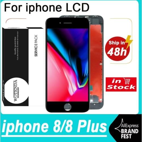 High Quality OEM LCD Replacement For iPhone 8 LCD Display Touch Screen Digitizer Assembly For iPhone 8 Plus LCD Repair Parts