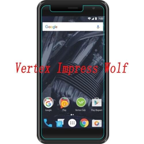 Smartphone Tempered Glass for Vertex Impress Wolf 9H Explosion-proof Protective Film Screen Protector cover phone