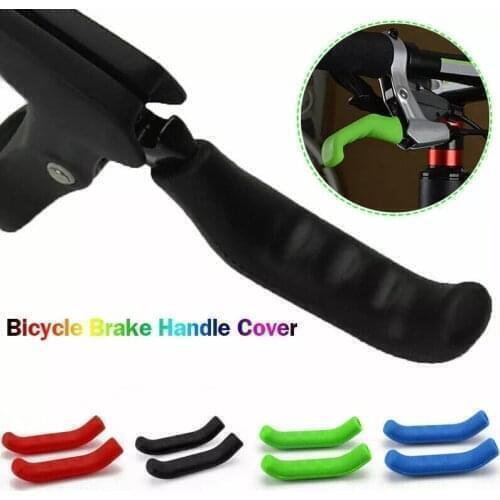 2@#Motorcycle Mountain Road Bike Cycling Protection Cover Protector Sleeve MTB Universal Silicone Gel Brake Handle Lever Cover