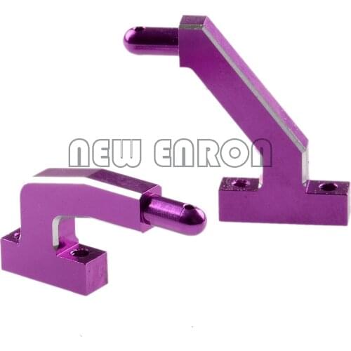 #85058 2Pcs Aluminum Fuel Tank Mount Purple For RC Car Parts HPI Racing Car Savage 21 25 SS 3.5 4.6 5.9 X XL ATV Kawasaki KFX700