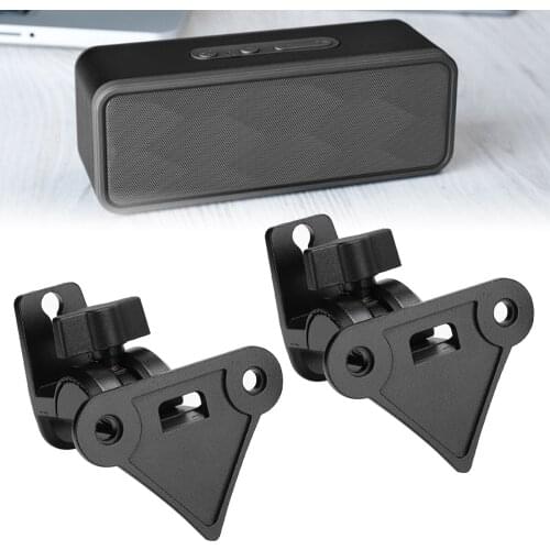 Audio Hanging Rack WiFi wireless intelligent audio metal black hanging rack bracket hanger with Cable Hole for SONOS PLAY:1