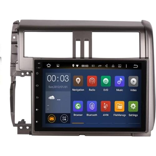 IPS 10.2inch Android10 4G modem Car DVD for Toyota Prado 150 LC150 GPS 2010 2011 2012 2013 Radio USB no DVD
