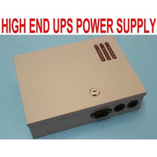 Power Supply Box kit with Power cables, DC12V,5A Can work for magnetic lock, strike lock, exit button, access controller panel
