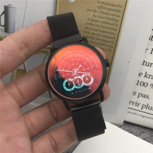 Top Brand Sport Watches Men Magnet Buckle Quartz Discoloration Creative Wristwatch Man Gift Waterproof Clock Relogios Masculino