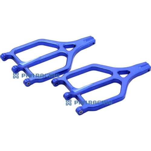 CNC Aluminium Alloy Blue Front Upper Suspension Arms for 1/10 T/E-MAXX 2pcs 70171