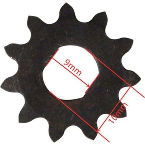 Electric Scooter Front Chain Sprocket 25H 13Teeth Electric Motor Sprocket Electric Scooter Motor Pinion