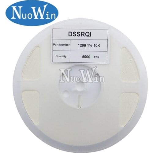 5000pcs 1% 1206 SMD resistor 0R ~ 10M 1/4W 0 0.1 1 10 100 150 220 330 ohm 1K 2.2K 4.7K 10K 100K 1R 10R 100R 150R 220R 330R 1M