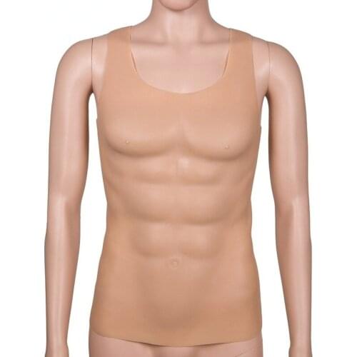 Silicone Fake Chest High-quality Simulation Muscle Pectoral Vest Suitable for Realistic Chest Muscle Male Role Playing