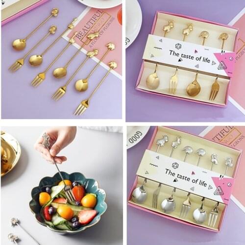 6-piece stainless steel dinner spoon, ultra-fine dessert spoon, suitable for home, kitchen or restaurant coffee