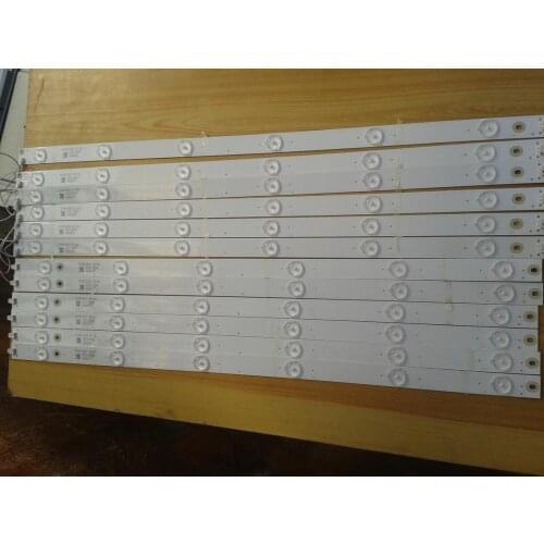 12pieces LED backlight strip 12 lamp for Chang hong 58"TV RF-AC580E30-0601L-02 RF-AC580E30-0601R-02 58U1 C580U15-E1-C