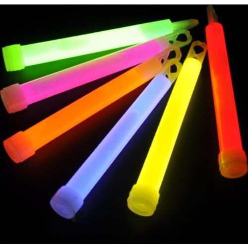 3pcs/lot 6inch multicolor Glow Stick Chemical light stick Camping Emergency decoration Party clubs supplies Chemical Fluorescent