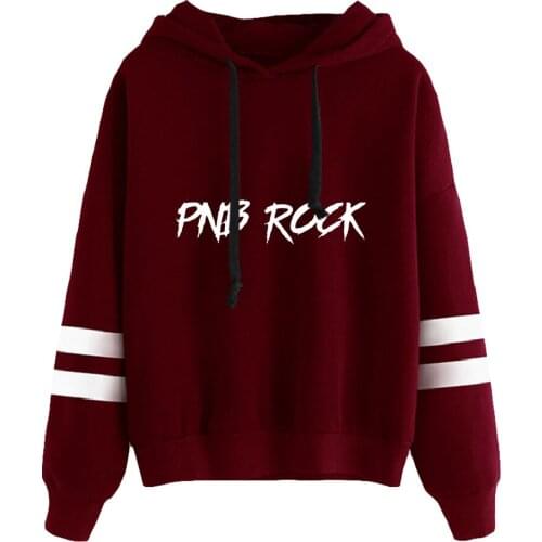 WAWNI Pnb Rock Hoodie Volleyball Tops Oversized Sweatshirt Polyester Plus Fabric Hip Hop Top Unique Tops Fashion Hoody New 2021