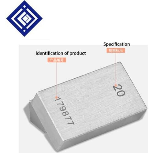 High quality gauge block standard gauge parallel Grade0 or Grade 1 32pcs/set 38pcs/set