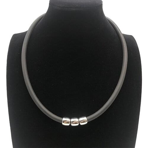 YD&YDBZ New Black Leather Rope Short Necklace For Women Simple Metal Matching Pendants Necklaces Wedding Night Party Accessories