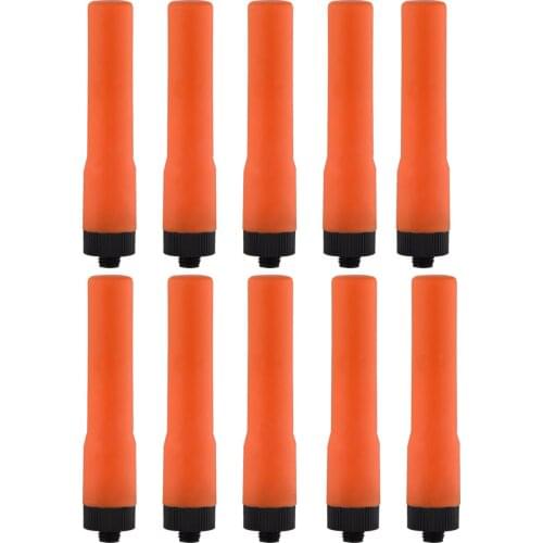 2/5/10pcs ABBREE ST20 Mini BNC VHF UHF Dual Band Soft Antenna SF20 for Yaesu TYT TH-UV8000D MD-380 Wouxun SF20 Walkie Talkie