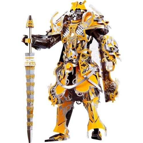 Piececool Mythology King Kong Model kits 3D laser cutting Jigsaw puzzle DIY Metal Nano Puzzle Educational Puzzles Toys for adult