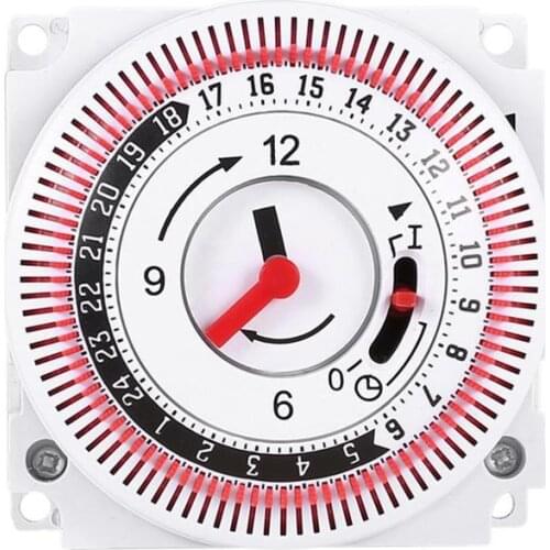 Car Mechanical Timer 250V Time Counter Reminder 15 min 24h Kitchen Countdown Energy Saving Controller Industrial Timing Switch