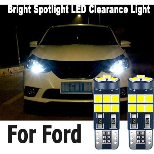 2pcs W5W T10 Canbus Car LED Clearance Light Lamp Bulb For ford fiesta mondeo mk4 mk5 focus 2 3 mk1 mk2 mk3 mazda 3 6 gg gh 2 8 5
