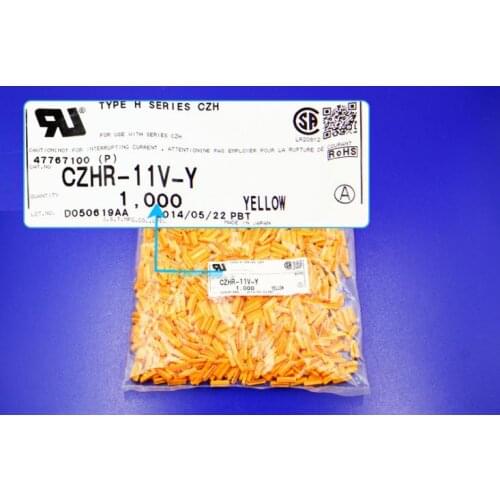 CZHR-11V-Y HOUSINGS Yellow color Connectors Terminals housings 100% new and original parts