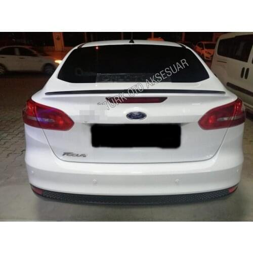 FORD FOCUS 3 - 3.5- 4 2012 2013 2014 2015 2016 2017 2018 Sedan Models Piano Black Spoiler Car Accessories Auto