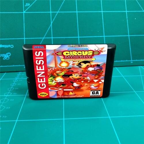 Circus Mystery - 16 bit MD Games Cartridge For MegaDrive Genesis console