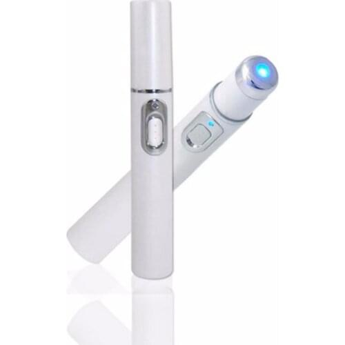 Blue Light Therapy Acne Laser Pen Facial Massager Treatment Soft Scar Wrinkle Acne Removal