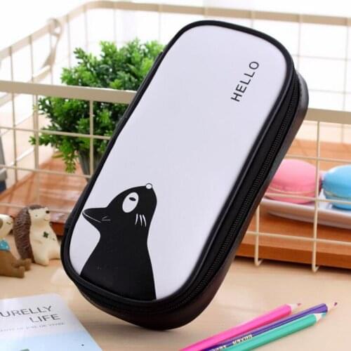 Multifunction High capacity pencil case boy high quality kids pencil bag children cartoon school supplies stationery pu estojo