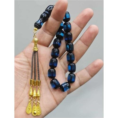 Islamic Tasbih Muslim Rosary Beads 33 Prayer Rosary For Men Bracelet For Men Accessory amber oltu amber stone Handmade Turkey