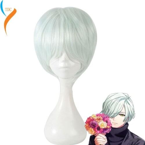 New Music hand tour A3! Winter Troupe Weird F and lament Opera Mikage Hisoka Cosplay Wig Heat Resistant Synthetic Wig Party