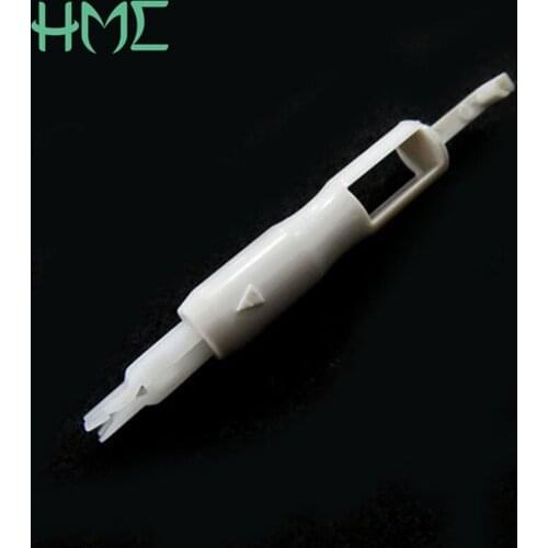 New 1Pcs/lot Plastic Needle Threader Insertion Tool Applicator For Home Sewing Machine Sew Thread