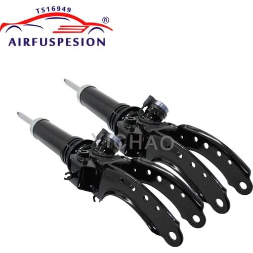 Pair Front Air Shock Absorber Strut Damper for Porsche Cayenne 955 VW Touareg Audi Q7 7L8616040D 7L6616040D 95535840420