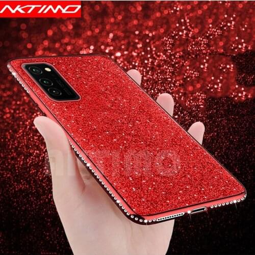 Bling Glitter Paper Diamond Soft Cover For Samsung Galaxy A01 A21S A31 A30S A11 A41 A51 A71 A10S A20S A20E A50 A40 S20 Plus Case